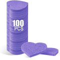 100-Count Compressed Facial Sponges by Mainlyrunmakeupsuppliers