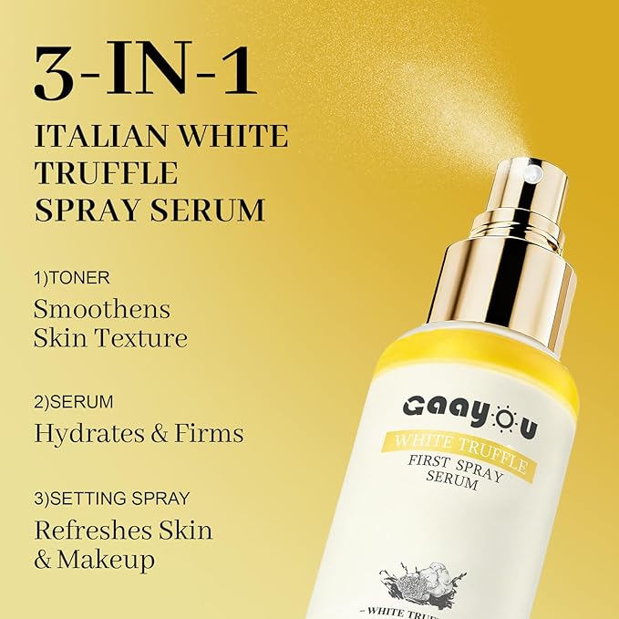 White Truffle First Spray Serum Deep Hydrating Face Mist Light-Weight Facial - Image 2