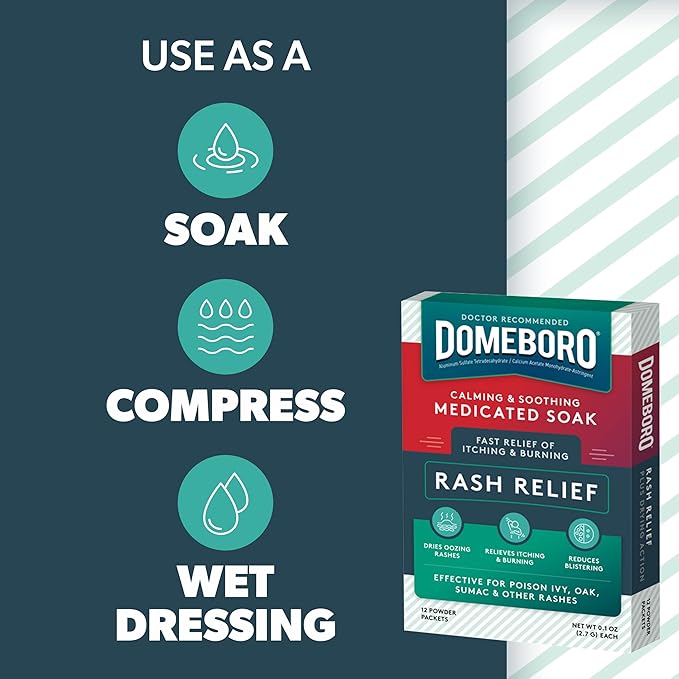 Domeboro Medicated Soak Rash Relief - Image 3