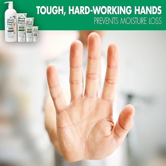 Miracle Hand Repair Cream for Dry Cracked Hands Best Healing Hand Cream - Image 9