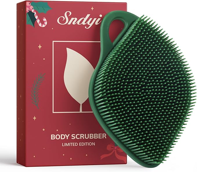 Sndyi Silicone Body Scrubber, Gentle Exfoliating Body Scrubber by Sndyi