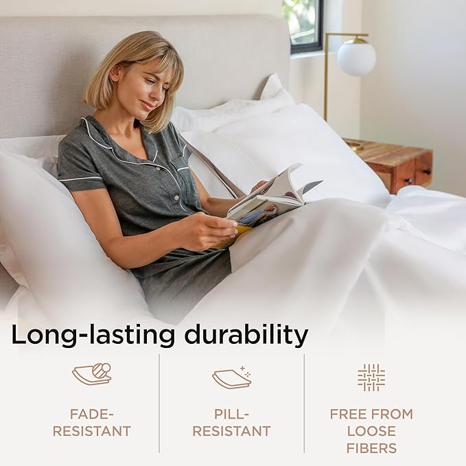 Threadmill Luxury 800 Thread Count California King 100% Cotton Sheets - Image 4