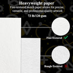 Sketch Book for Kids, 9" x 12" Kid Sketchbook, 100 Sheets (73lb/120gsm) Drawing Paper for Kids, Spiral Sketch Pad for Kid, Christmas Gifts for Grandkids.