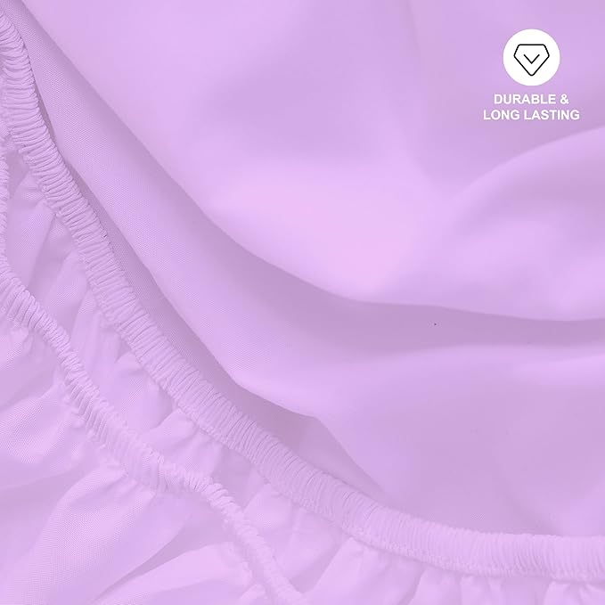 Hotella 100% Microfiber King Size Fitted Sheet Only, Fit - Image 6