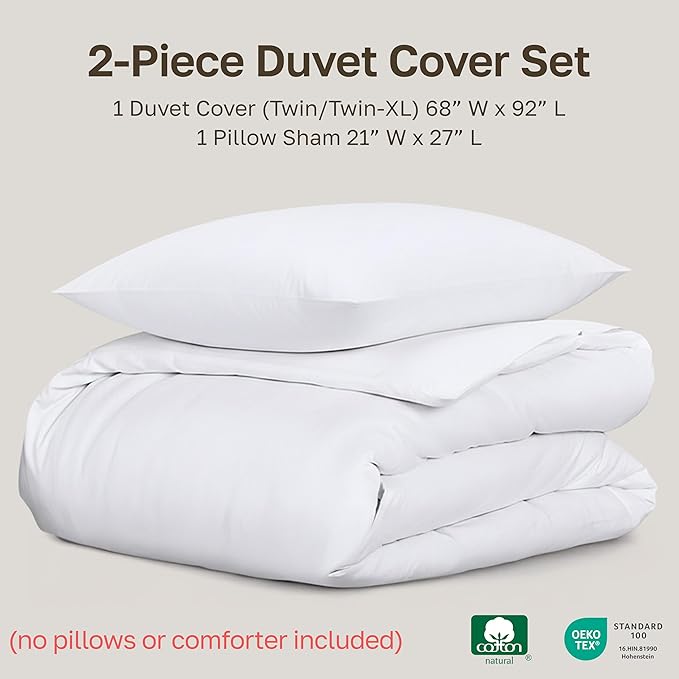 California Design Den 2 Pc Twin XL/Twin Duvet Cover Set - Image 5