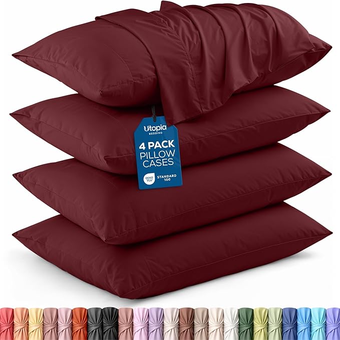 Utopia Bedding King Pillow Cases by UTOPIABEDDING