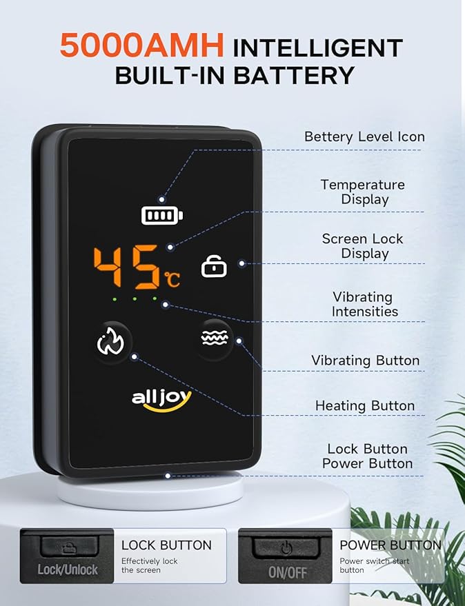 ALLJOY 67" Cordless Heating Pad - Image 3