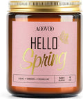 AOOVOO Hello Spring Candles - 9 oz Lilac Scented Candles by AOOVOO