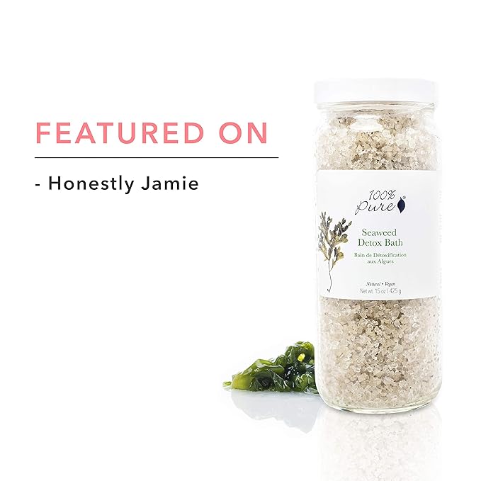 100% PURE Seaweed Detox Bath Soak, Bath Salts - Image 8