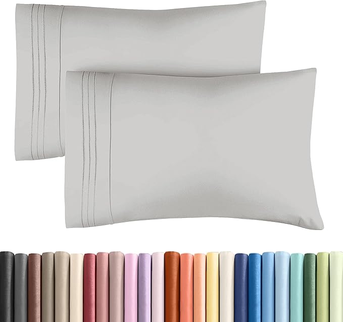 Standard Pillow Cases Set of 2 by CGKUnlimited
