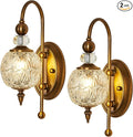 Piepooye Vintage Gold Wall Sconce Set of Two Mid Century Brushed Brass by Piepooye