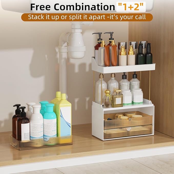 StorBin 3 Large Drawers Makeup Organizer - Image 5