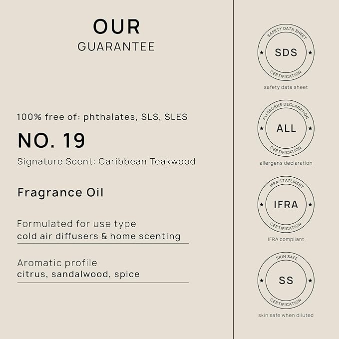 VINEVIDA Caribbean Teakwood Fragrance Oil - Image 7