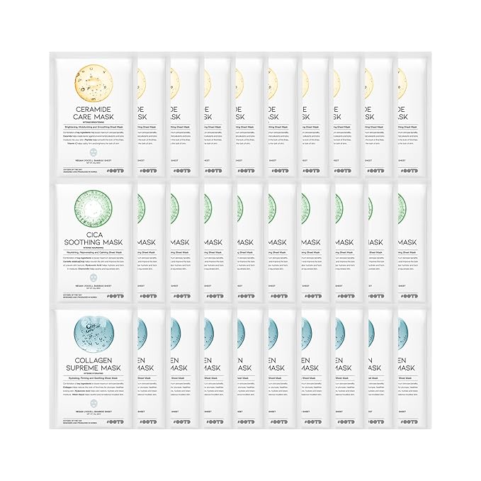 #OOTD Hydrating Soothing Sheet Masks Gift Set by OOTDBeauty