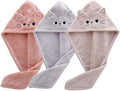 Cute Cat Microfiber Hair Towel Wrap by Unknown