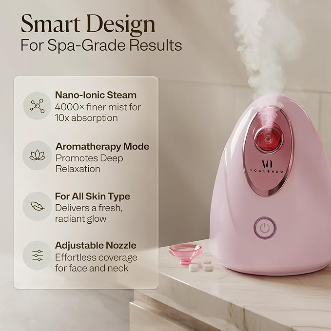 VogueNow Facial Steamer Spa Kit - Image 9