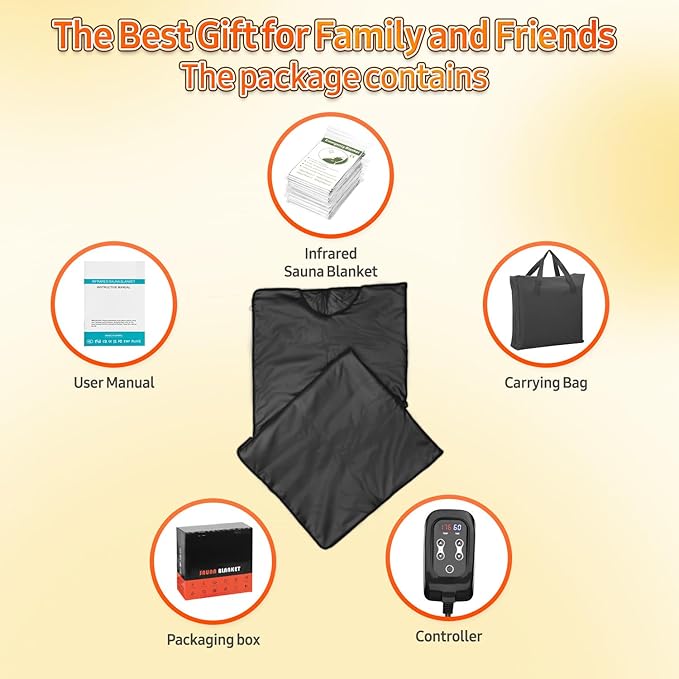 Infrared Sauna Blanket for Home: Portable Far Infrared Heating Blanket for Full - Image 7