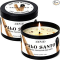 AOOVOO 2 Pack Palo Santo Candles – Cleansing Candle by AOOVOO