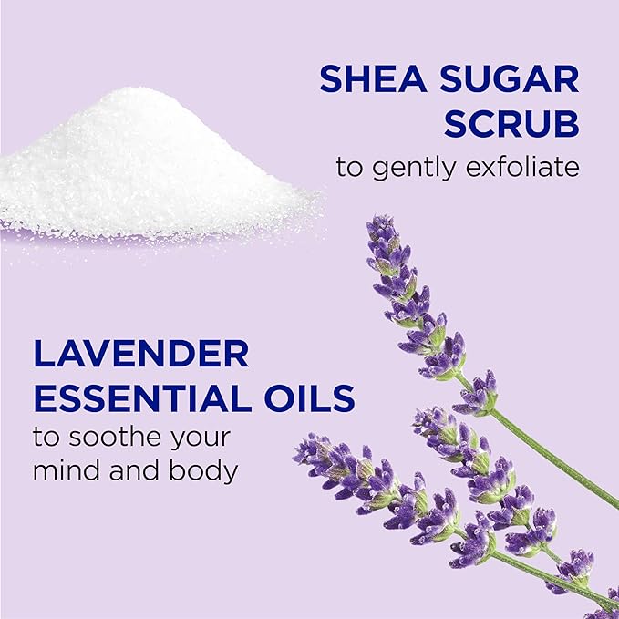 Dr Teal's Shea Sugar Scrub, Lavender Essential Oils, 19 oz - Image 2