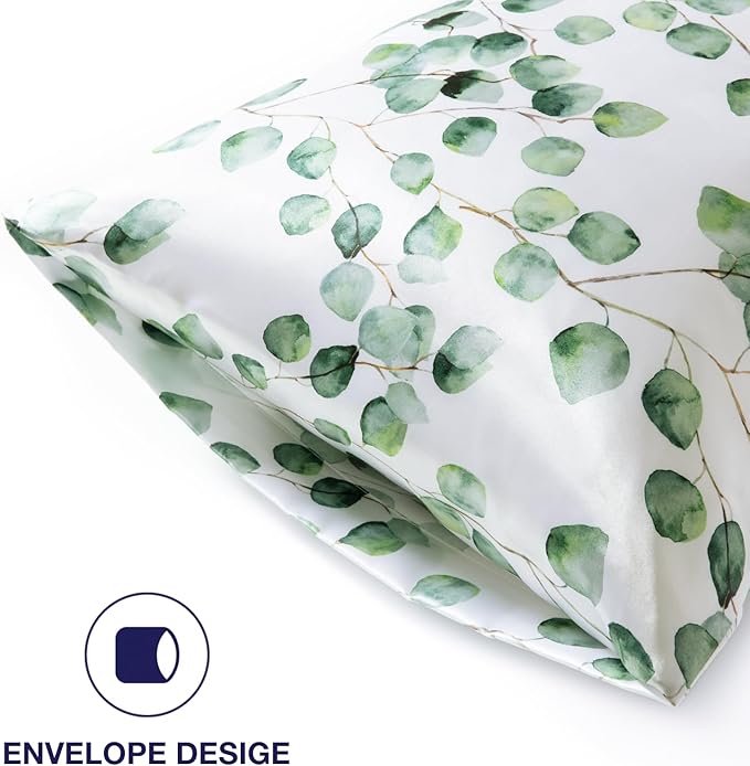 EXQ Home Satin Body Pillow Pillowcase Super Soft Silk Pillowcase, Body Pillow - Image 3