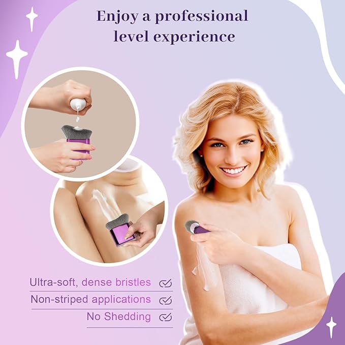 Yoseng Self Tanner Brush for Body & Face - Image 3