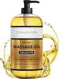 Cosmetasa Anti Cellulite Massage Oil – Lymphatic Drainage & Firming Body Oil by Cosmetasa