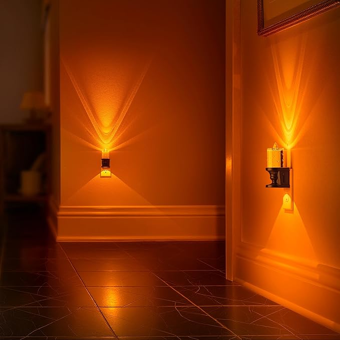 Briignite Flameless Candle Night Light, Bubble Night Lights Plug into Wall - Image 7