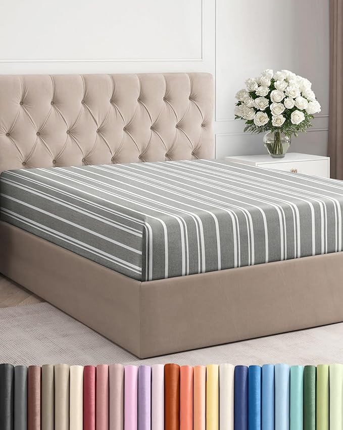 Cal King Fitted Bed Sheet by CGKUnlimited