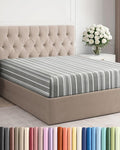 Queen Fitted Bed Sheet by CGKUnlimited