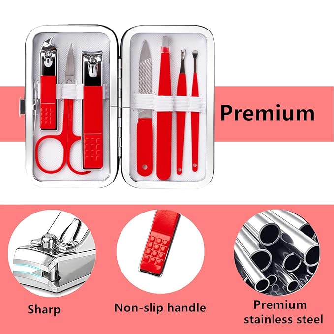 Nail Clippers for Women Manicure Kit for Women Men Manicure Set Nail Clipper - Image 3