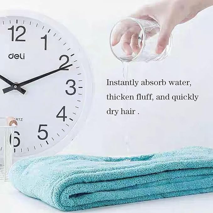 Microfiber Hair Drying Towel Wrap - Image 5