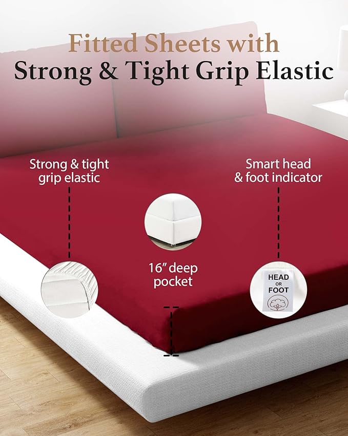 Good Sleep King Size Fitted Sheet - Image 4