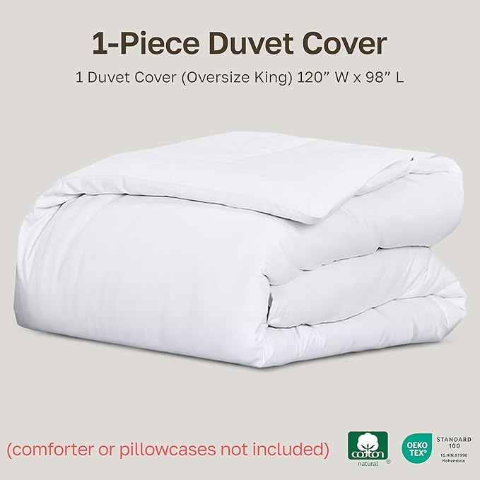California Design Den Oversized King Duvet Cover Only - Image 5