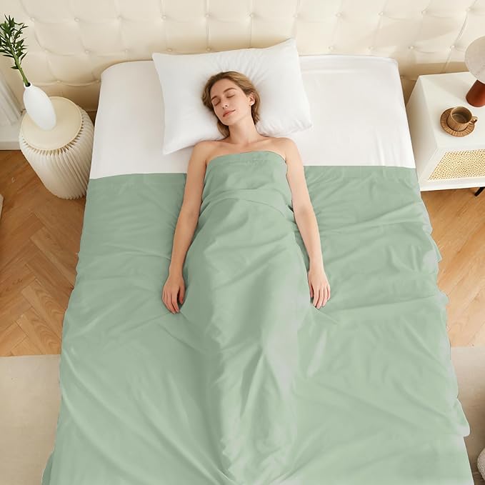 Bulk King Flat Sheets Only, 6 Pack Quick Sort Top Bed Sheet, Color-Coded Label - Image 7