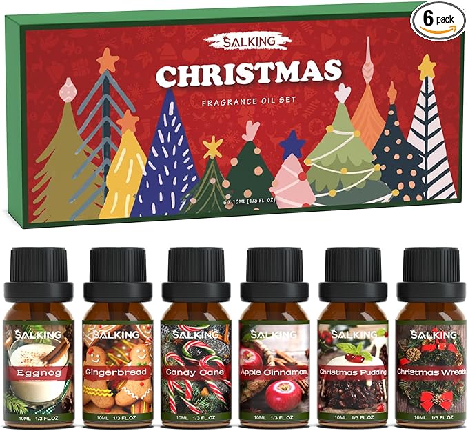 SALKING Christmas Fragrance Oils, Premium Essential Oil by SALKING