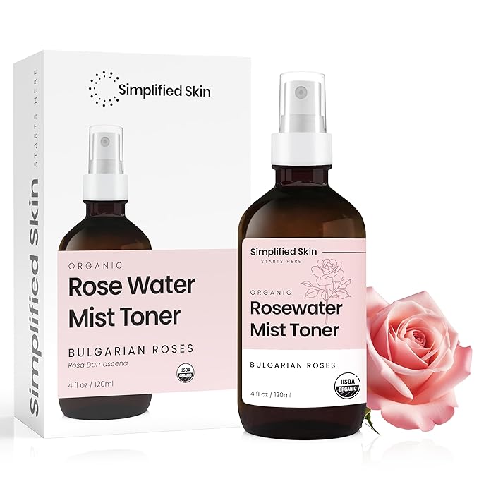 Organic Rose Water Spray for Face & Hair – Pure Rosewater Toner – Refreshing - Image 8