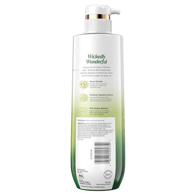 Olay Body Wash for Women, Wickedly Wonderful Elphaba’s Edition, Intensely - Image 12