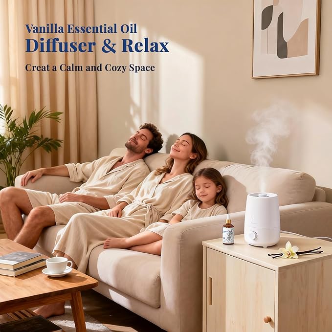 HIQILI Vanilla Essential Oil, 100% Pure Natural, Beginner-Friendly - Image 2