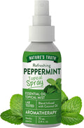 Nature's Truth Peppermint Essential Oil Spray | 2.4 Fluid Ounces | by NaturesTruth