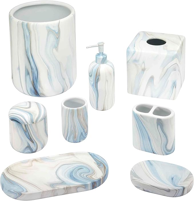 Avanti Linens - Tumbler, Resin Countertop Accessories, Guest Bathroom Essentials - Image 5