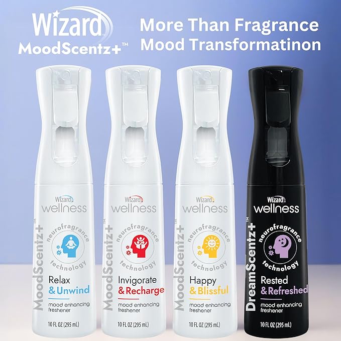 Wizard MoodScentz™ Patented Science-Backed Mood-Enhancing Room Mist, - Image 8
