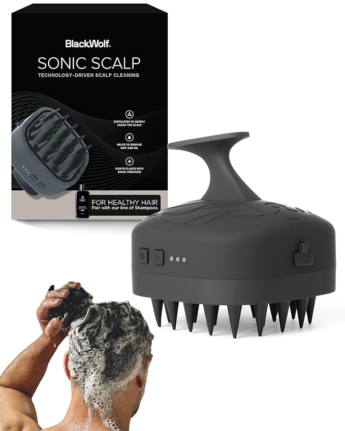 Black Wolf Sonic Scalp Scrubber by BlackWolf