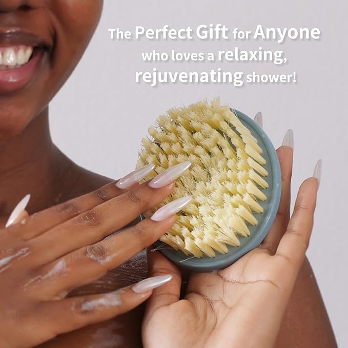 Body Scrubber 2 Pack, BEAUTAIL Gentle Exfoliating Shower Bath Brush, Soft - Image 6