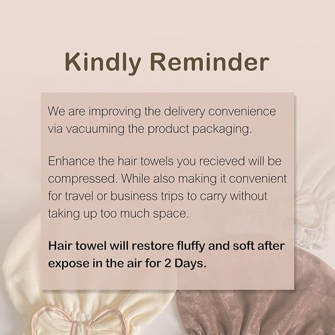 Jseng Microfiber Hair Towel Caps - Image 5