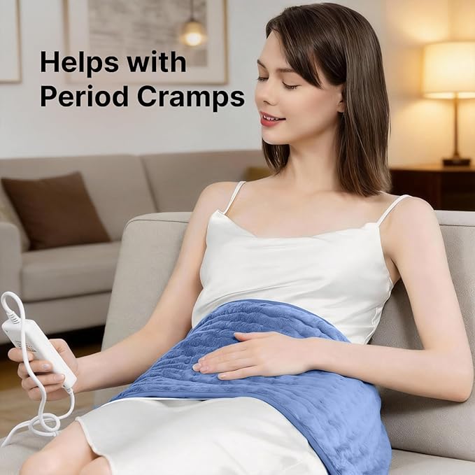Blue Heating Pad Perfect Christmas, Mothers Day & Birthday Gifts - Image 3
