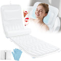 Full Body Bath Pillow for Bathtub, Luxury Thick Bath Cushion for Soaking Tub by Ciavca
