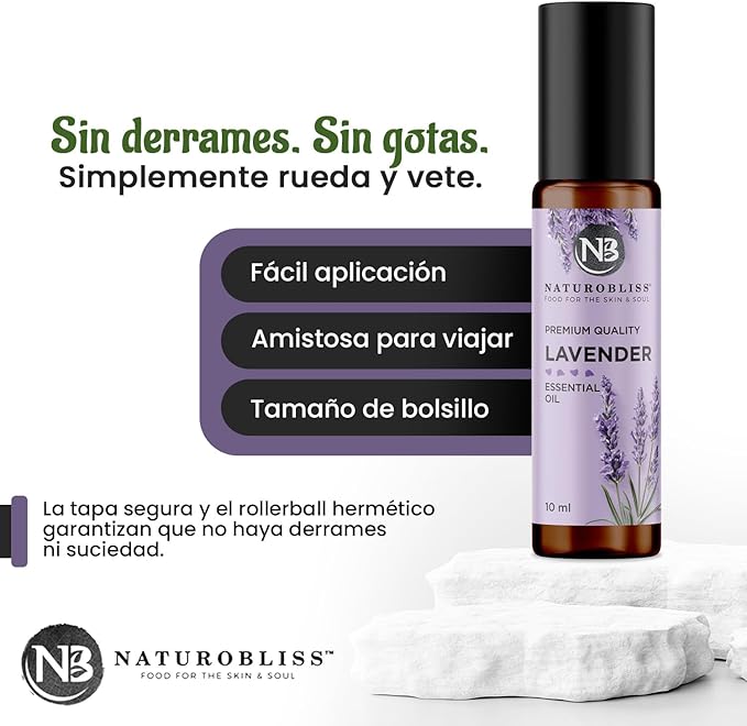 NaturoBliss Lavender Essential Oil Roll On, 10 ml - Image 7