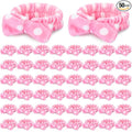 50 Pcs Pink Spa Headband Bulk Spa Sleepover Party Supplies by Wavyknot