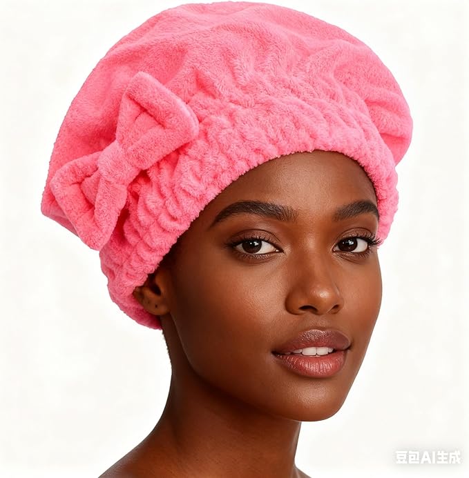 HOPESHINE Microfiber Hair Towel Cap - Image 3