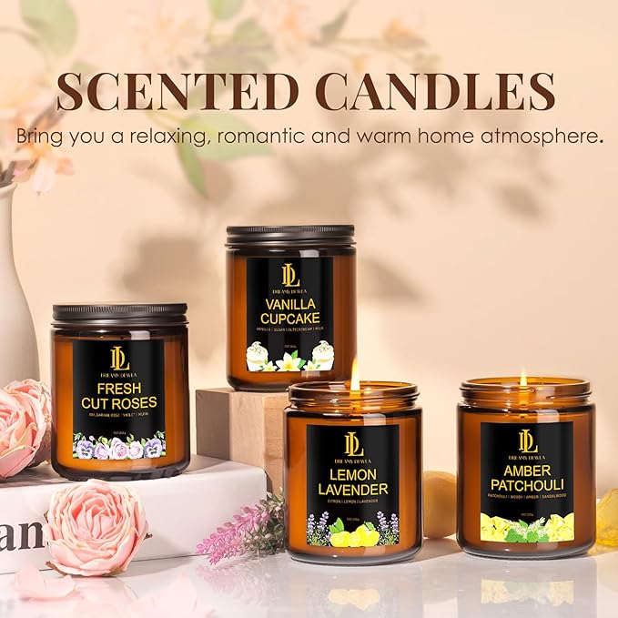 Vanilla Cupcake Candles, Vanilla Cupcake Scented Candle, Mother's Day Candle - Image 4
